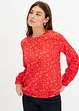 Longsleeve van jerseycrêpe, bonprix