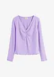Geribd shirt met V-hals, bonprix