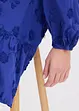 Jurk met bloemen-applicatie, bonprix