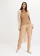 Lang vest met viscose, bonprix