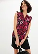 Gedessineerde blouse met strik, bonprix