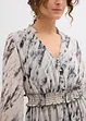 Jurk van chiffon, bonprix
