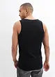Geribde tanktop (set van 3), bonprix