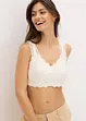 Bralette zonder beugels met sluiting voorop, bonprix