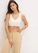 Bralette zonder beugels met sluiting voorop, bonprix