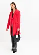Lange blazer met V-hals, lange mouw, bonprix