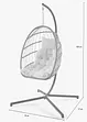 Hangstoel met voet, bonprix