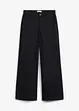 Wijde broek van puur katoen, high waist, bonprix