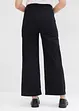Wijde broek van puur katoen, high waist, bonprix