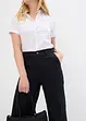 Wijde broek van puur katoen, high waist, bonprix