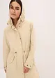 Lange parka met capuchon, bonprix