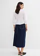 Midi spijkerrok, mid waist, bonprix