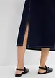 Midi spijkerrok, mid waist, bonprix