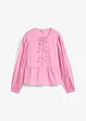 Blouse met lussen, bonprix