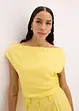 Off-shoulder shirt van puur biologisch katoen, bonprix