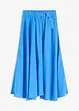 Twill rok met een vloeiende viscosemix, bonprix
