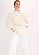 Blazer met lyocell in crincle-look, bonprix