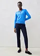 Polo trui met zijde, bonprix