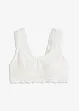 Bralette zonder beugels met sluiting voorop, bonprix