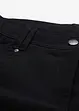 Bengaline stretch broek met comfortband, straight, bonprix