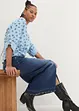 Oversized blouse van luchtige mousseline, bonprix