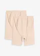 Zwangerschaps biker short met verkoelend polyamide (set van 2), bonprix