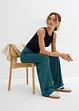 Jersey broek van soepele viscose, bonprix