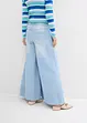 Wide leg jeans, mid waist, comfortabele taillenband, bonprix