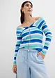 Wide leg jeans, mid waist, comfortabele taillenband, bonprix