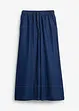 Wide leg jeans, mid waist, comfortabele taillenband, bonprix