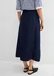 Spijkerrok in wikkellook, super soft, bonprix