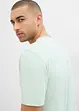 T-shirt ( set van 2) van puur biologisch katoen, bonprix