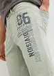 Jeans bermuda met print, regular fit, bonprix
