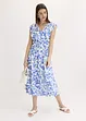 Midi jurk van soepele viscose, bonprix
