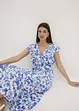 Midi jurk van soepele viscose, bonprix