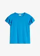 Shirt met volants op de mouwen, bonprix