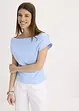 Off-shoulder shirt van puur biologisch katoen, bonprix