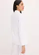 Casual linnen blazer met brede revers, bonprix