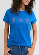 Basic T-shirt met print (set van 2), bonprix