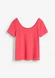 T-shirt met diepe halslijn achter, bonprix
