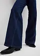 Wide leg jeans, high waist, low stretch, bonprix