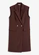 Lang mouwloos vest, bonprix