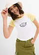 T-shirt met raglan mouwen, bonprix
