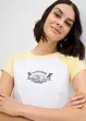 T-shirt met raglan mouwen, bonprix