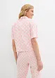 Geruite blouse met korte mouwen, bonprix