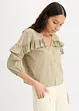 Lichte blouse met volants, bonprix