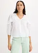 Lichte blouse met volants, bonprix