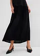 Maxi jurk met materiaalmix, bonprix