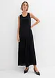 Maxi jurk met materiaalmix, bonprix