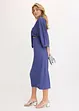Midi jurk met cut-outs, bonprix